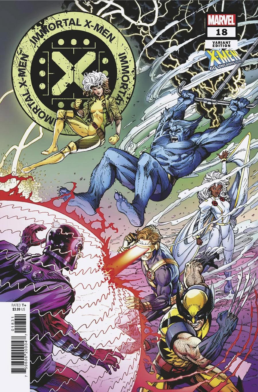 Immortal X-Men #18 Cover B Variant Steve McNiven X-Men 60th Anniversary Cover (Fall Of X Tie-In)