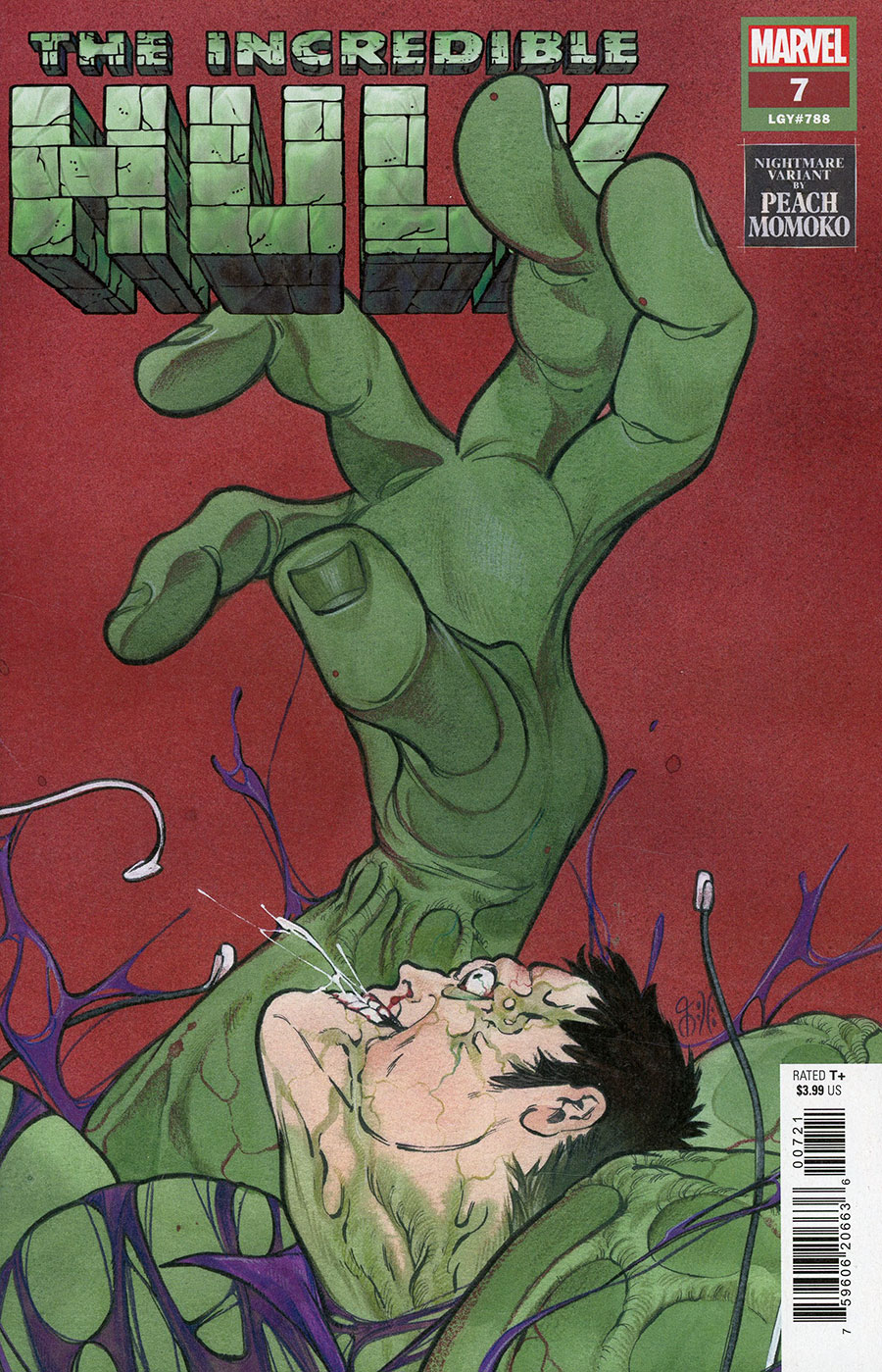 Incredible Hulk Vol 5 #7 Cover C Variant Peach Momoko Nightmare Cover