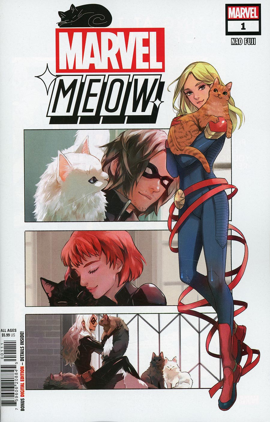 Marvel Meow #1 (One Shot) Cover A Regular Nao Fuji Cover