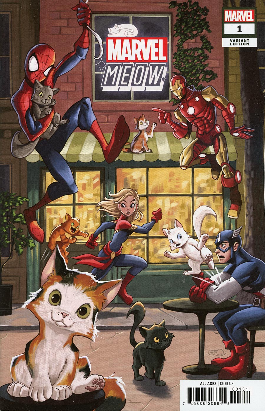 Marvel Meow #1 (One Shot) Cover C Variant Chrissie Zullo Cover