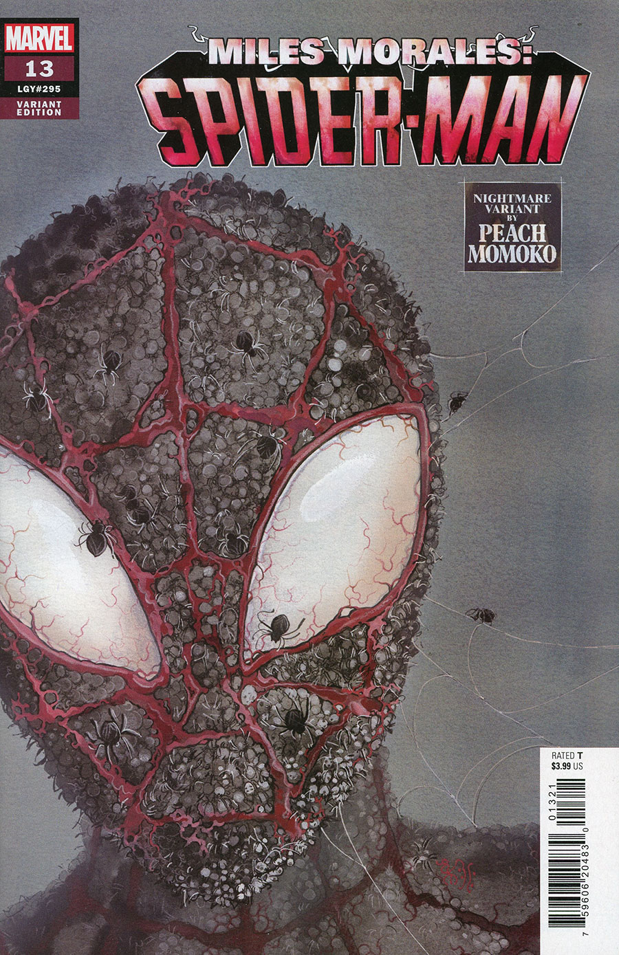 Miles Morales Spider-Man Vol 2 #13 Cover B Variant Peach Momoko Nightmare Cover (Gang War Tie-In)