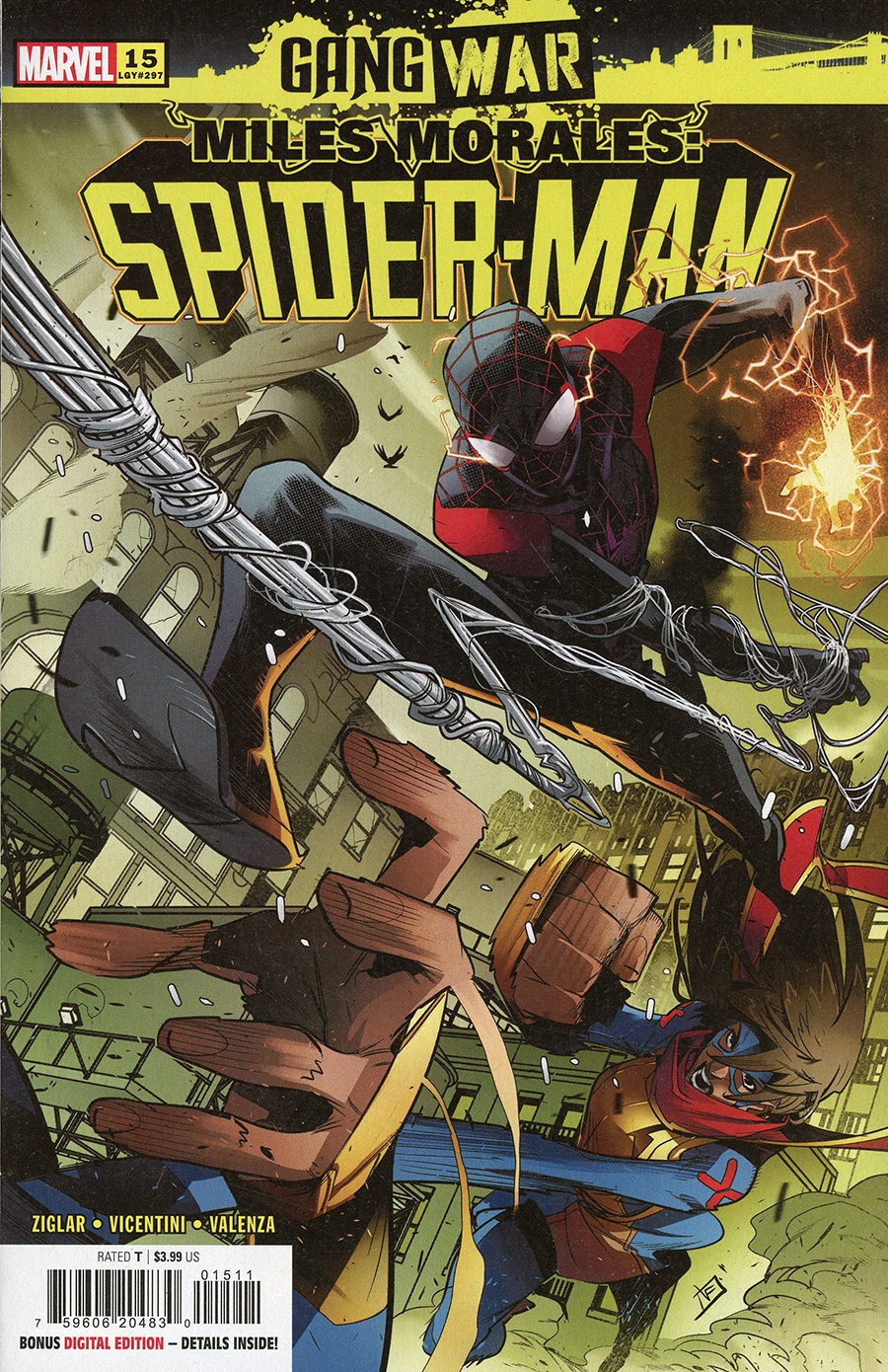 Miles Morales Spider-Man Vol 2 #15 Cover A Regular Alan Quah Cover (Gang War Tie-In)