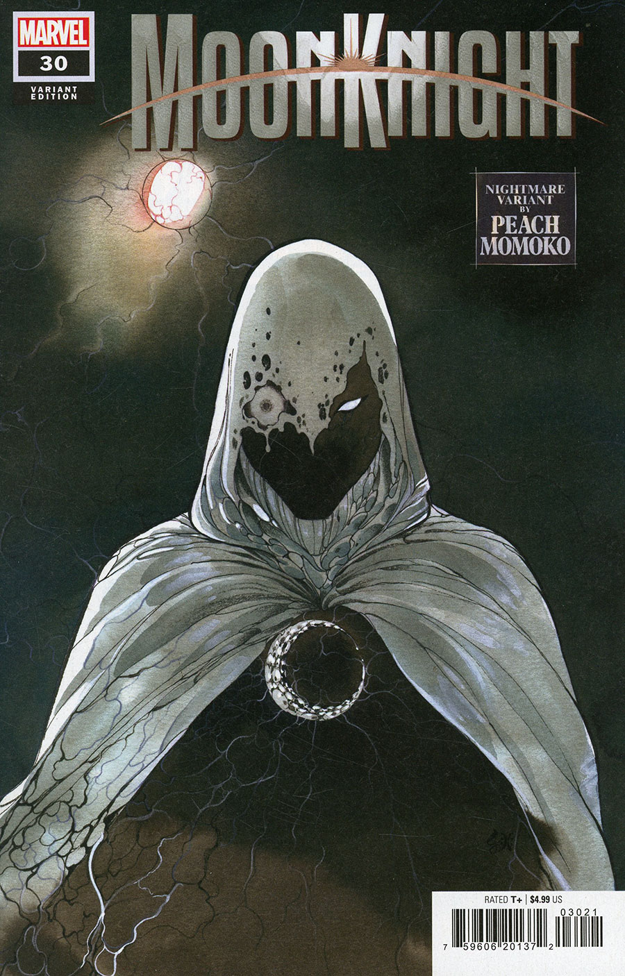 Moon Knight Vol 9 #30 Cover B Variant Peach Momoko Nightmare Cover