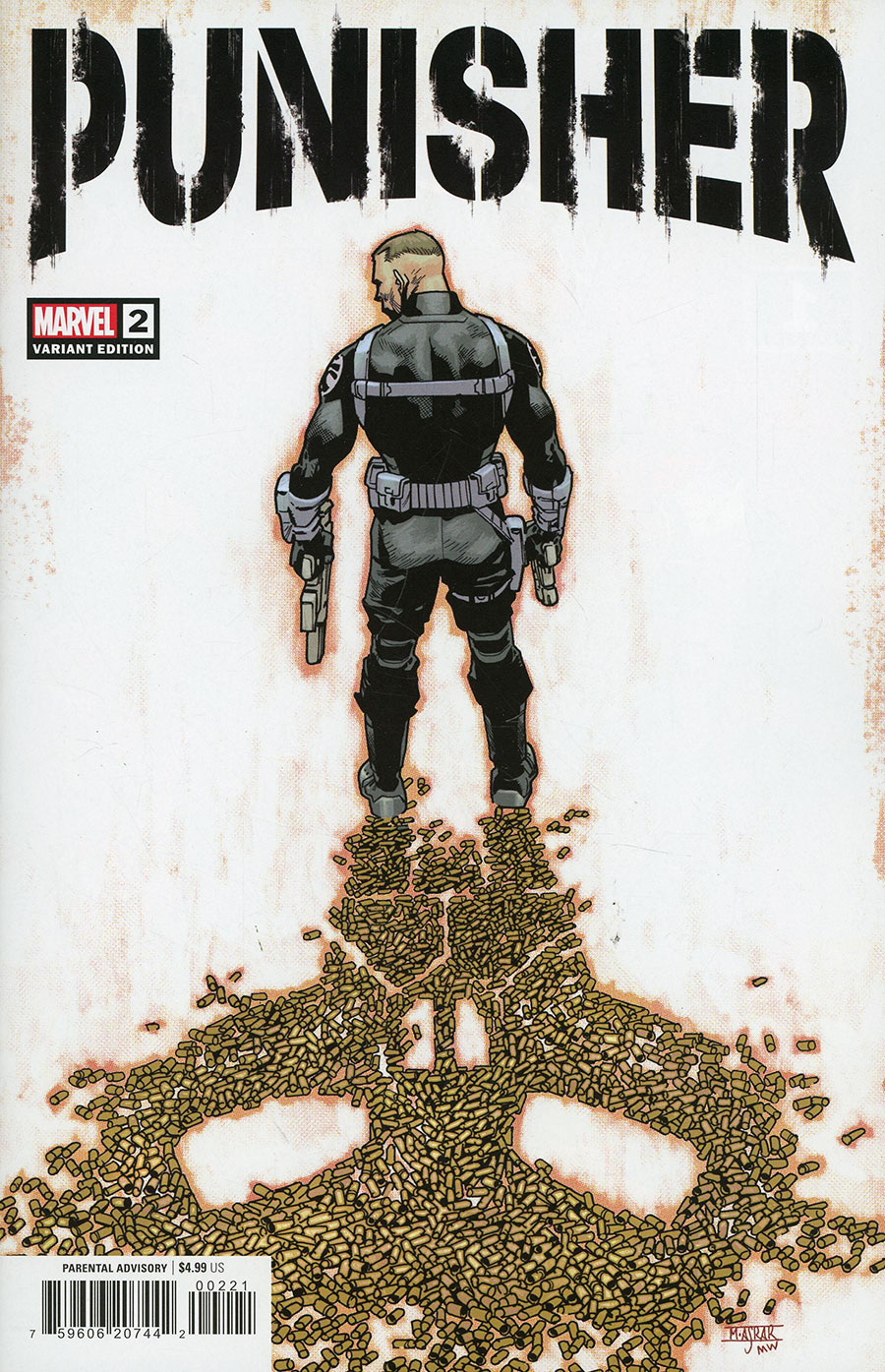 Punisher Vol 13 #2 Cover B Variant Mahmud Asrar Cover