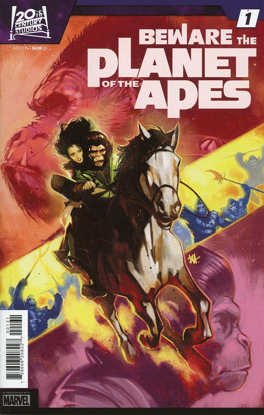 Beware The Planet Of The Apes #1 Cover C Variant Ben Harvey Cover