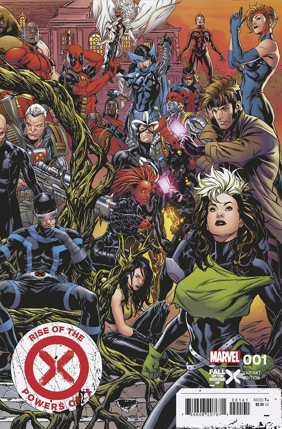 Rise Of The Powers Of X #1 Cover B Variant Mark Brooks Connecting Cover