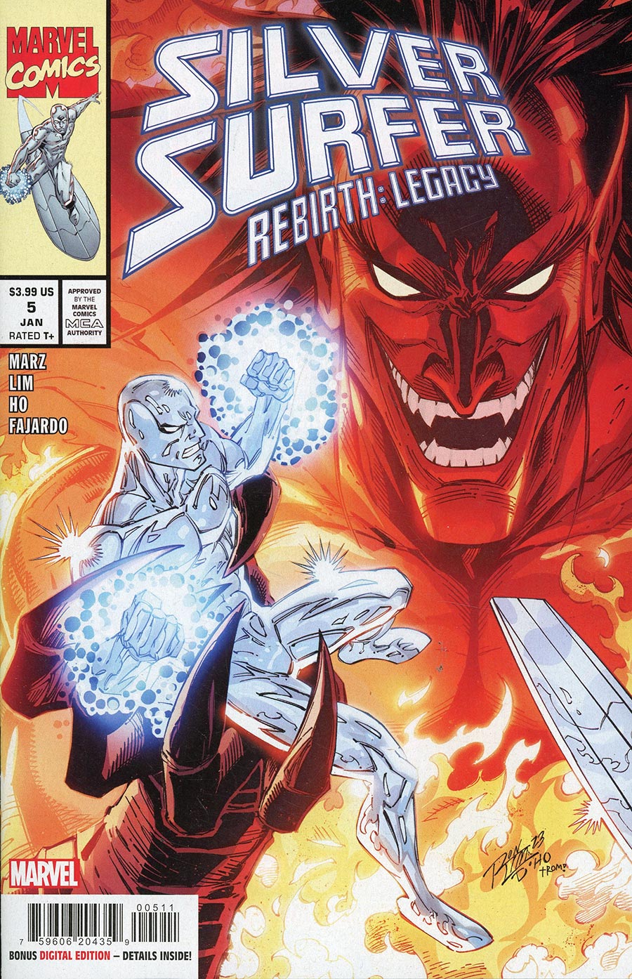 Silver Surfer Rebirth Legacy #5