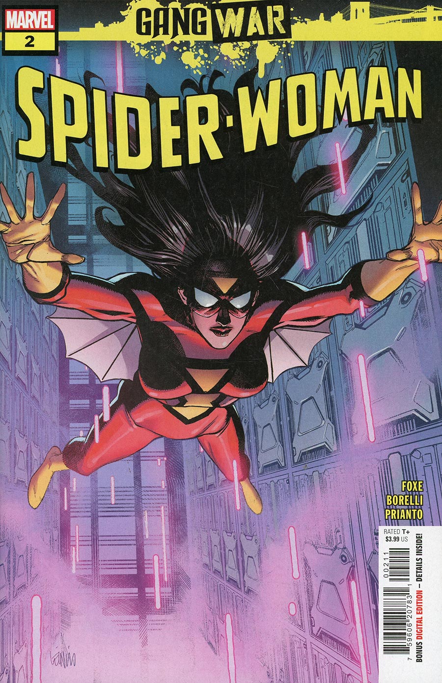 Spider-Woman Vol 8 #2 Cover A Regular Leinil Francis Yu Cover (Gang War Tie-In)