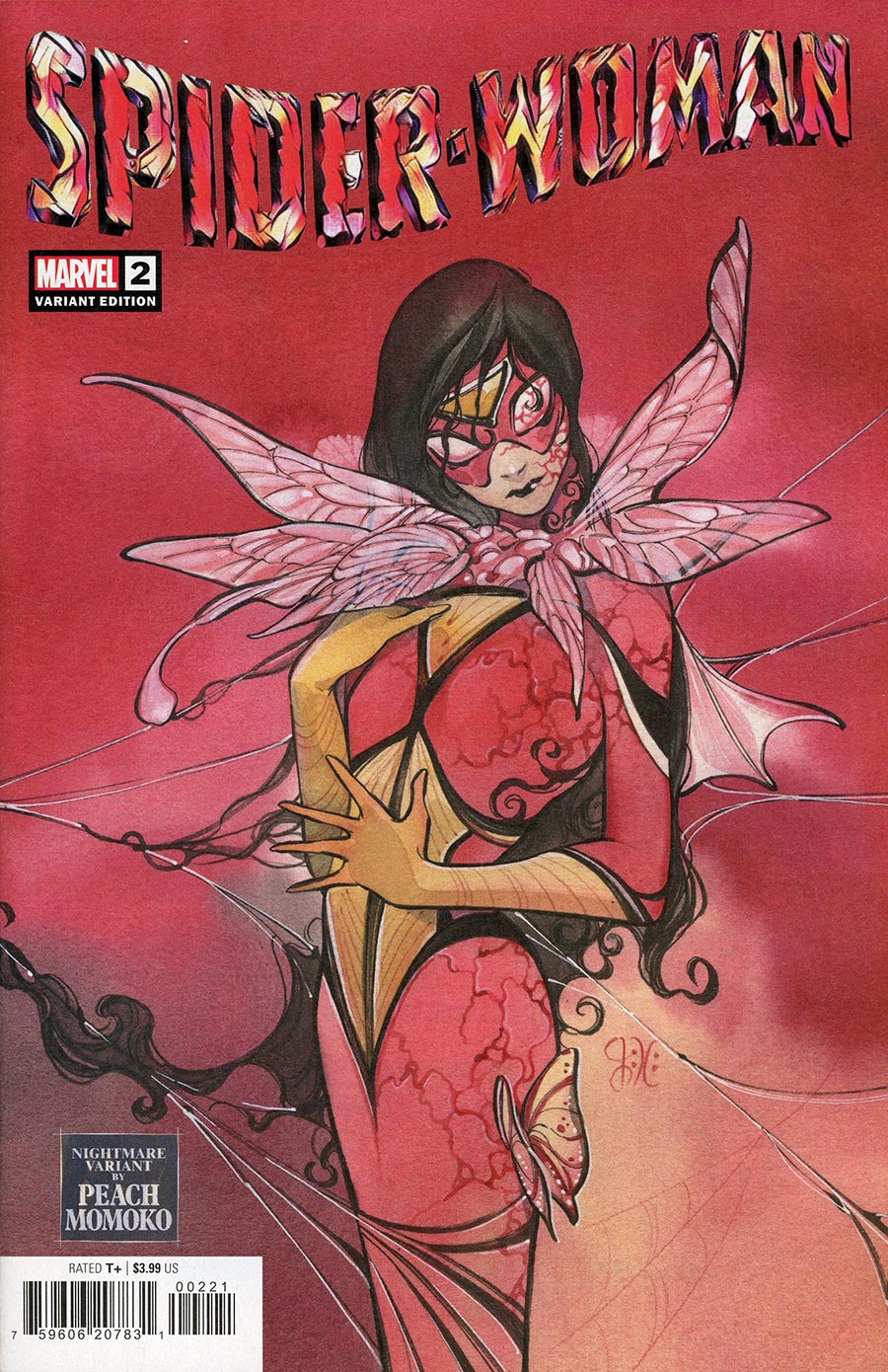 Spider-Woman Vol 8 #2 Cover B Variant Peach Momoko Nightmare Cover (Gang War Tie-In)