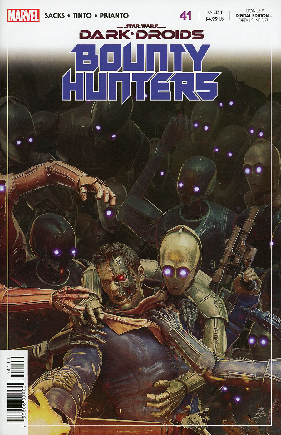 Star Wars Bounty Hunters #41 Cover A Regular Bjorn Barends Cover (Dark Droids Tie-In)