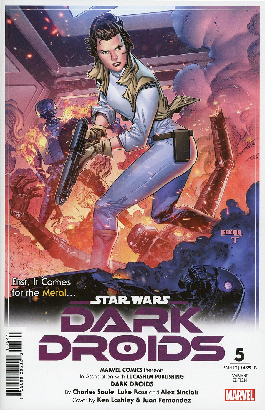 Star Wars Dark Droids #5 Cover D Variant Ken Lashley Cover