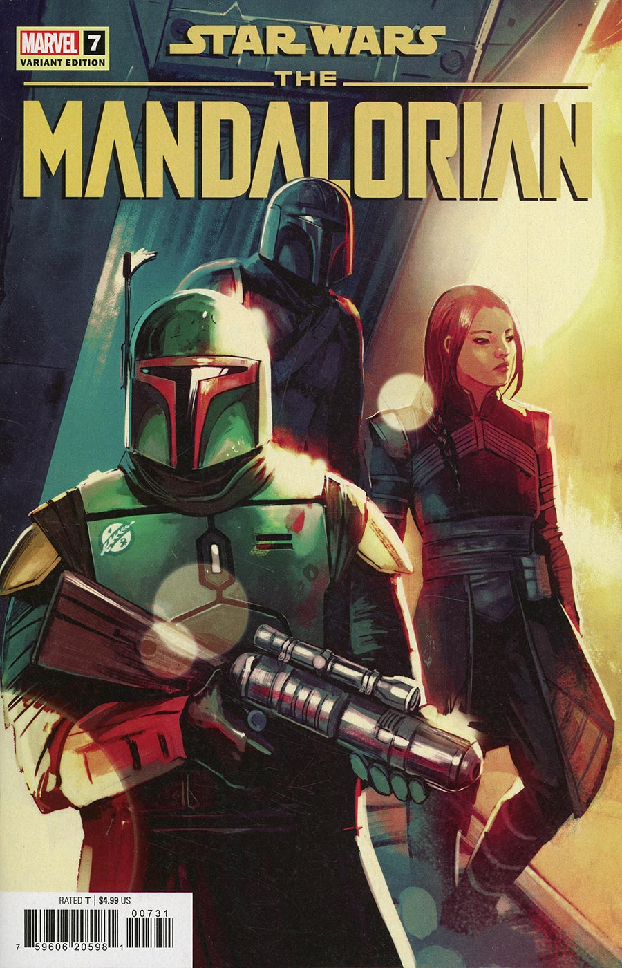 Star Wars The Mandalorian Season 2 #7 Cover C Variant Stephanie Hans Cover