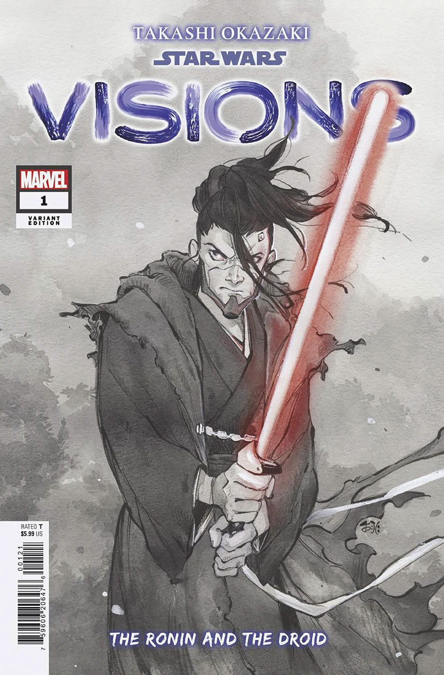 Star Wars Visions Takashi Okazaki #1 (One Shot) Cover B Variant Peach Momoko Cover