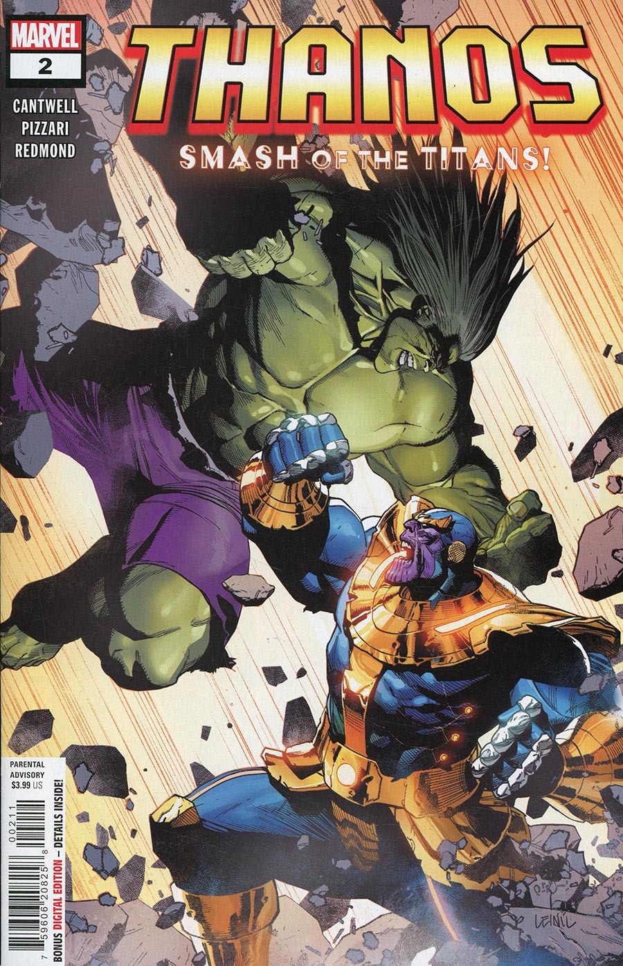 Thanos Vol 4 #2 Cover A Regular Leinil Francis Yu Cover