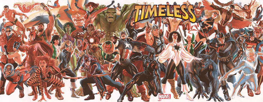 Timeless 2023 #1 (One Shot) Cover C Variant Alex Ross Gatefold Wraparound Cover