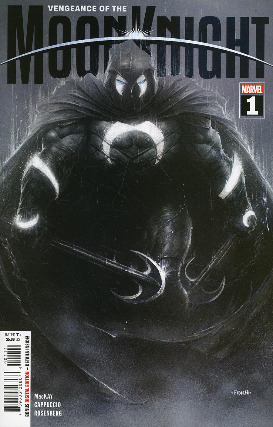 Vengeance Of The Moon Knight Vol 2 #1 Cover A Regular David Finch Cover