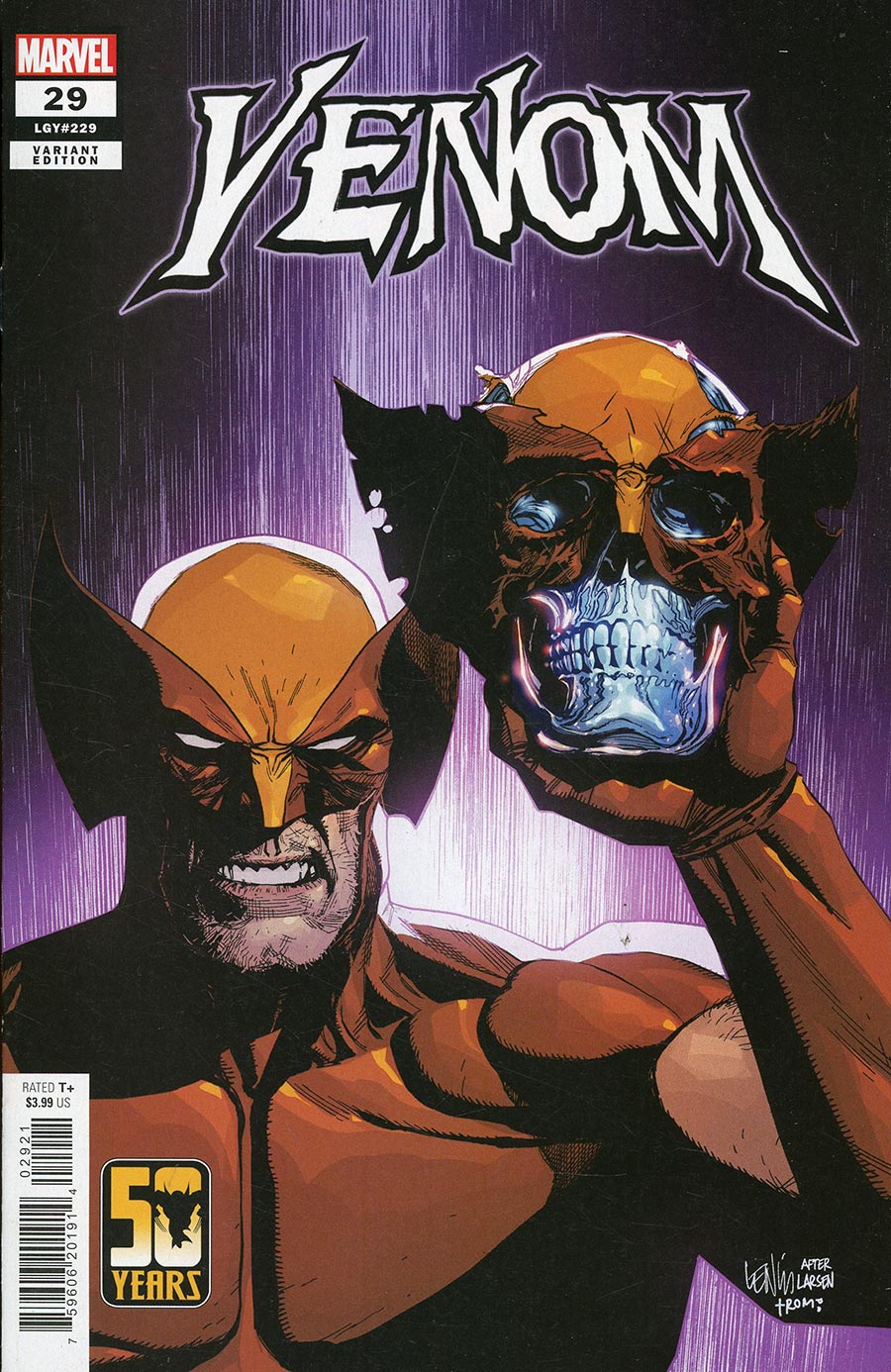 Venom Vol 5 #29 Cover B Variant Leinil Francis Yu Wolverine Wolverine Wolverine Cover