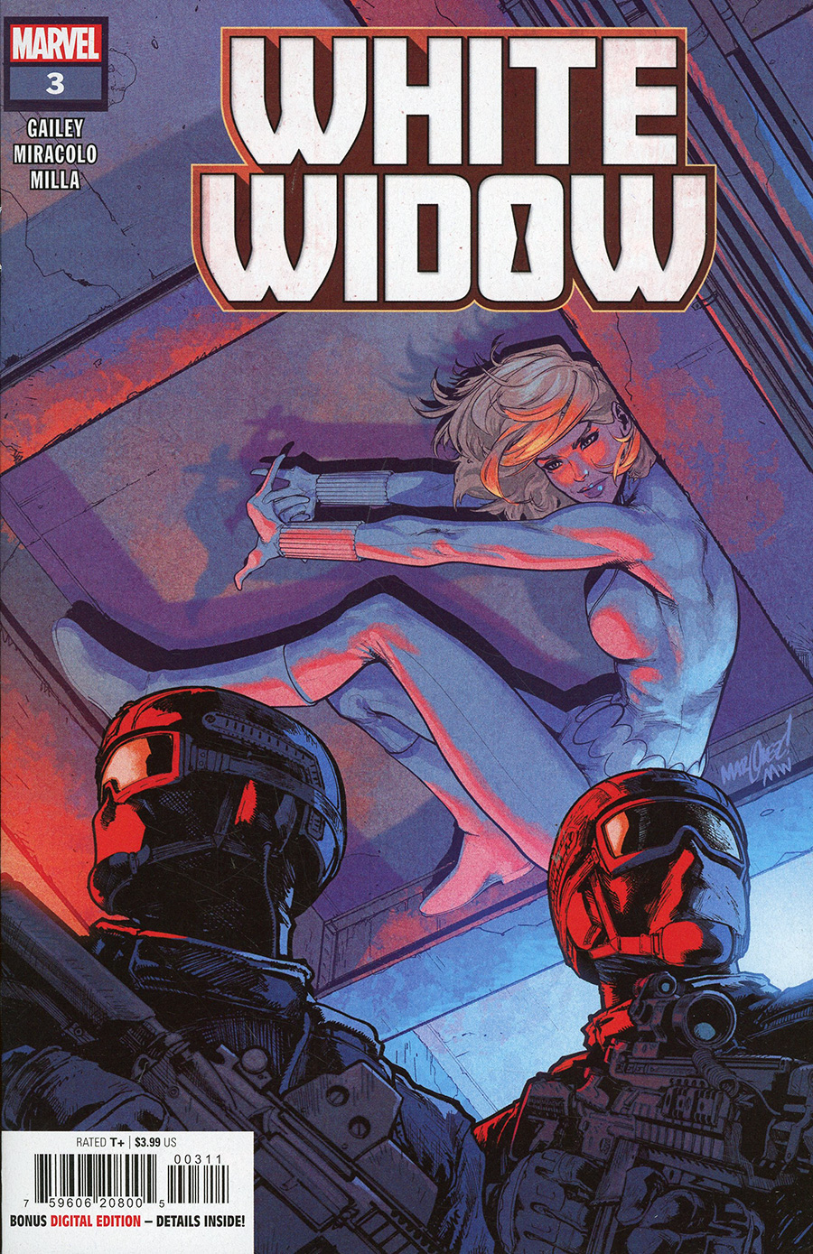 White Widow #3 Cover A Regular David Marquez Cover