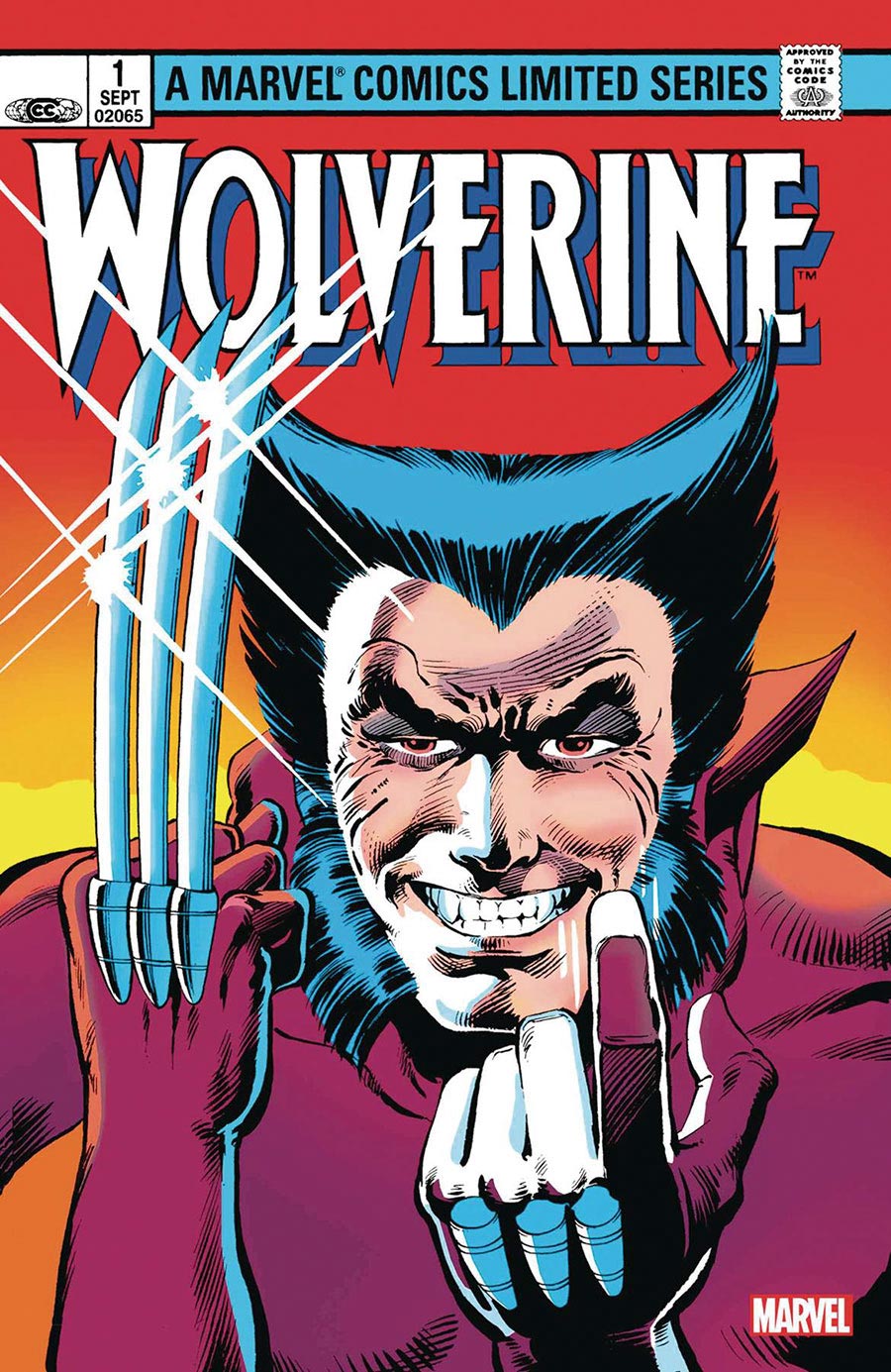 Wolverine By Claremont & Miller #1 Facsimile Edition Cover D Regular Frank Miller Cover New Ptg