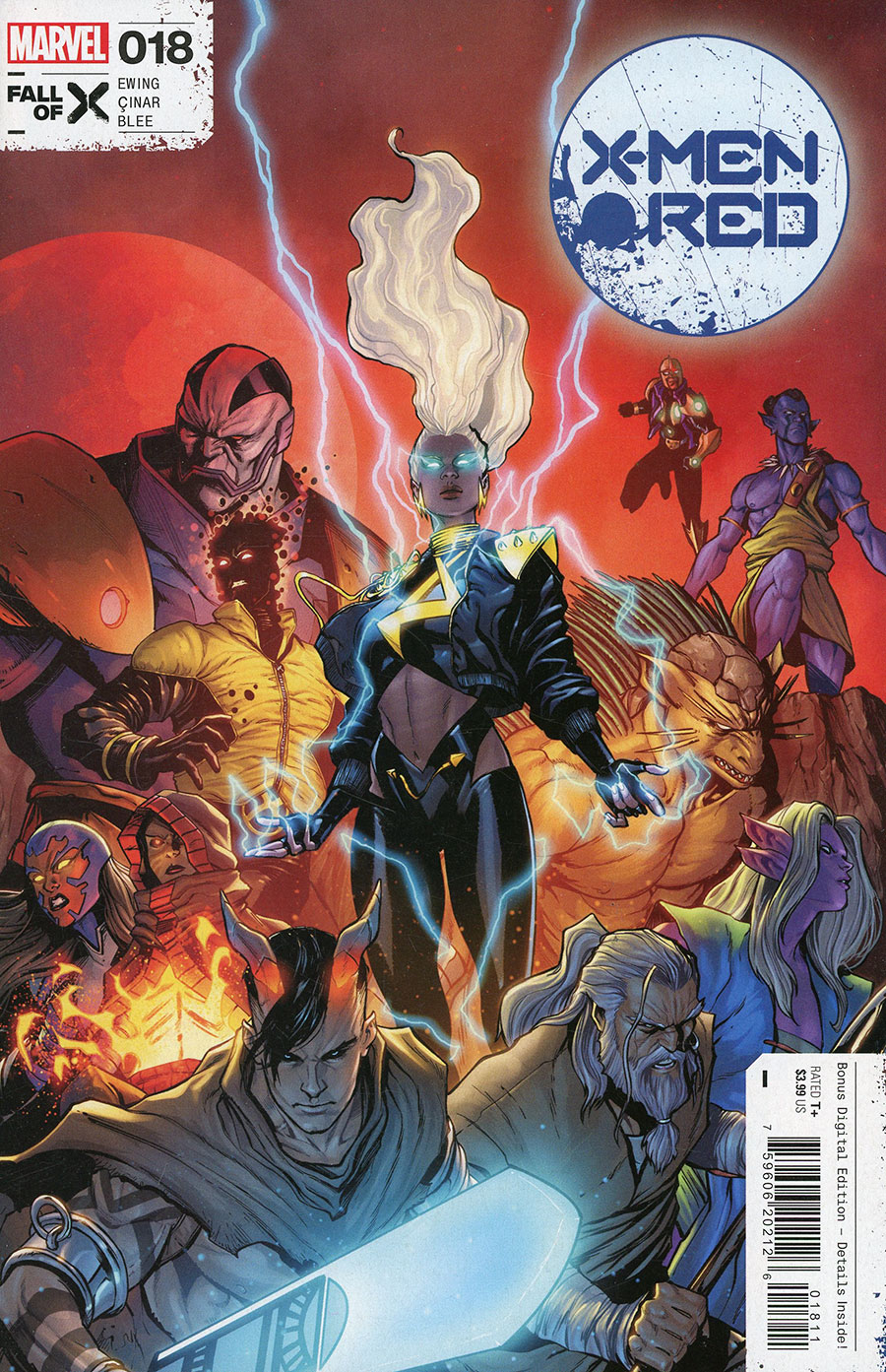 X-Men Red Vol 2 #18 Cover A Regular Stefano Caselli Cover (Fall Of X Tie-In)