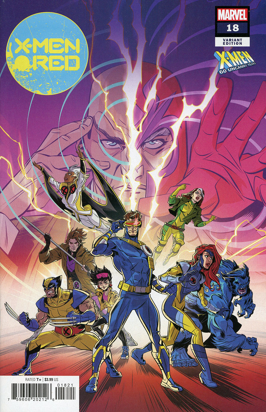 X-Men Red Vol 2 #18 Cover B Variant Leo Castellani X-Men 60th Anniversary Cover (Fall Of X Tie-In)