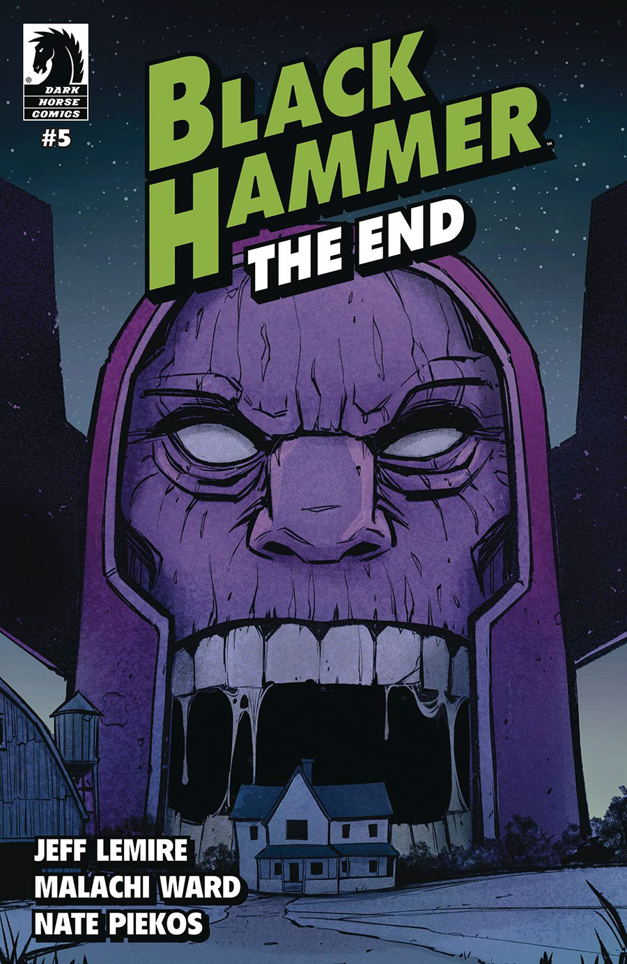 Black Hammer The End #5 Cover B Variant Caitlin Yarsky Cover