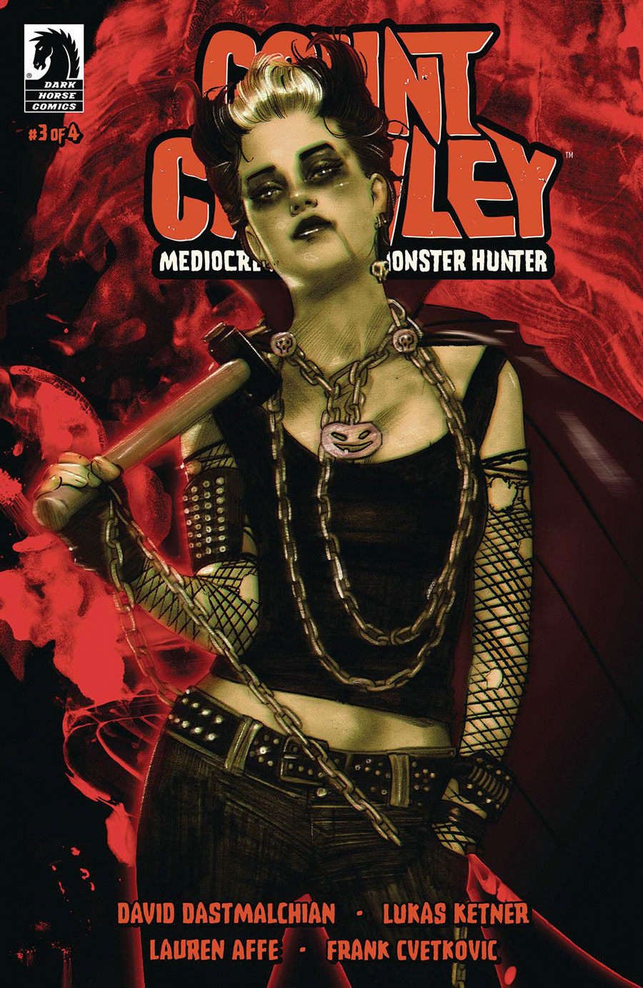 Count Crowley Mediocre Midnight Monster Hunter #3 Cover B Variant Tula Lotay Cover