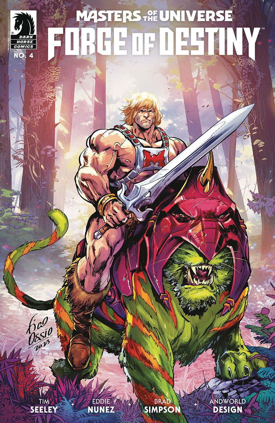 Masters Of The Universe Forge Of Destiny #4 Cover C Variant Fico Ossio Cover