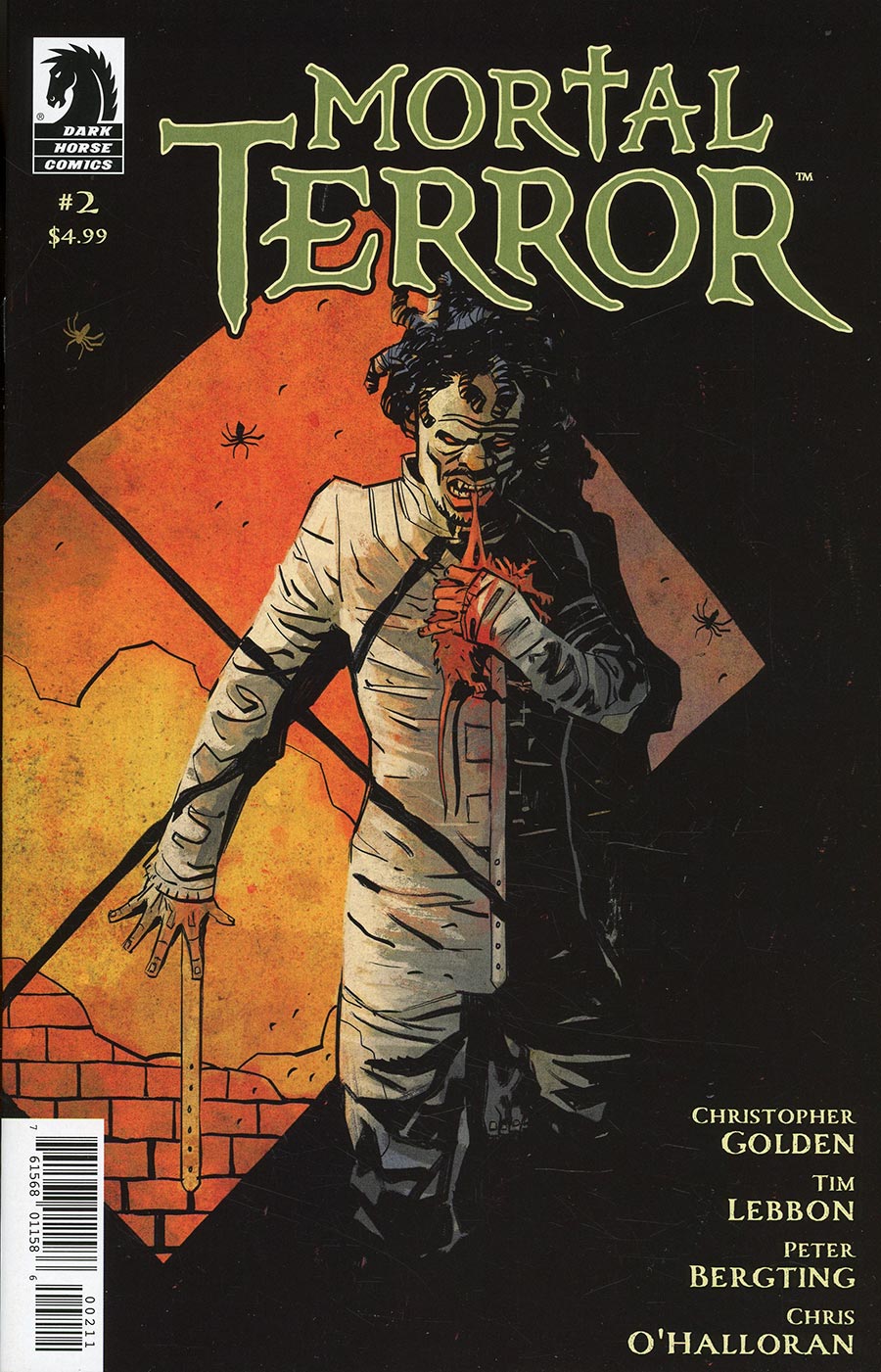 Mortal Terror #2 Cover A Regular Peter Bergting Cover