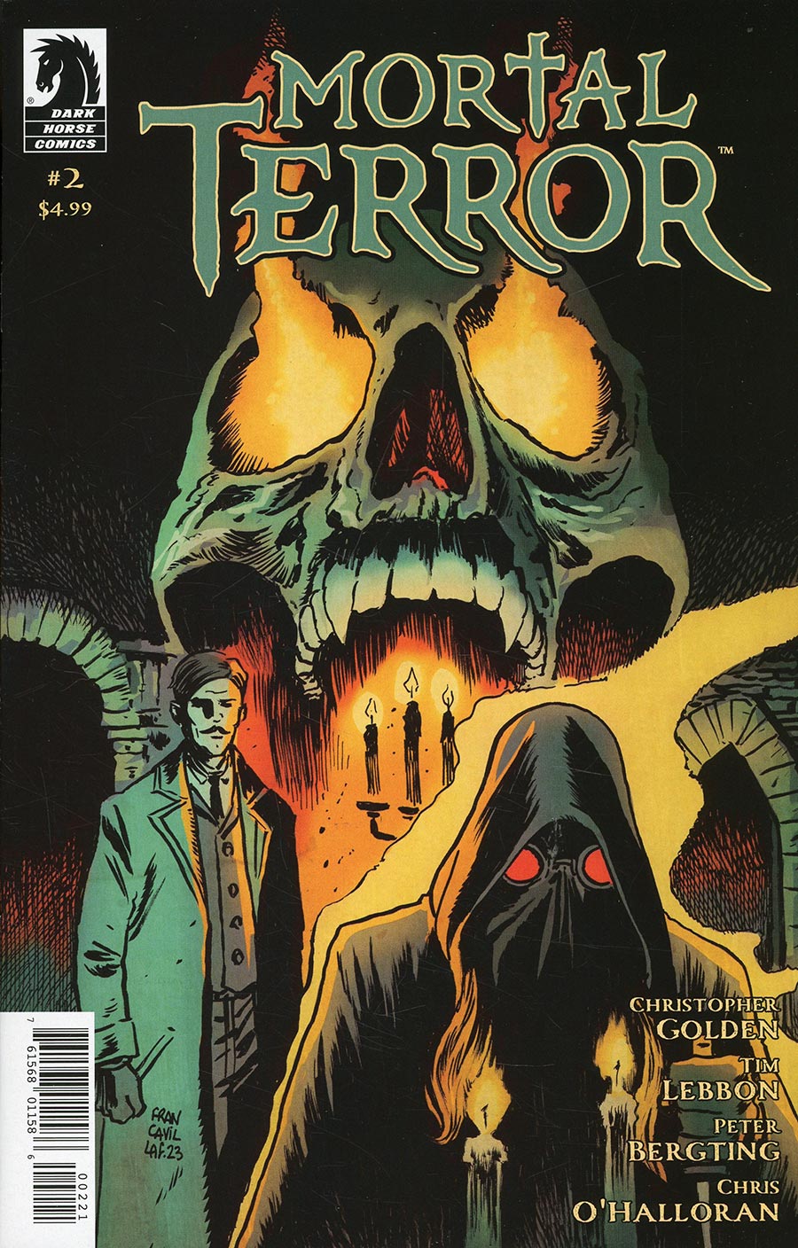 Mortal Terror #2 Cover B Variant Francesco Francavilla Cover