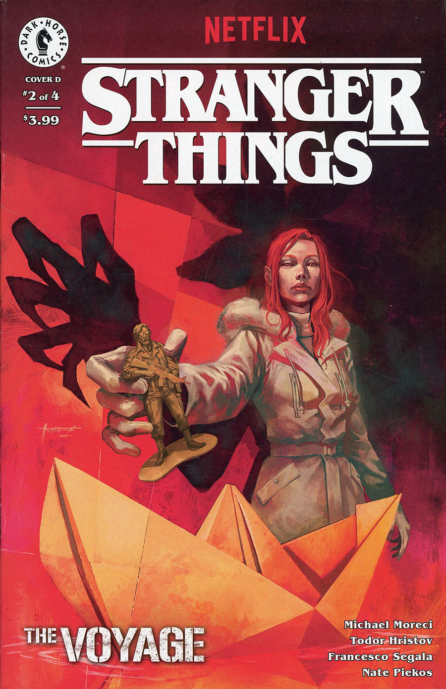Stranger Things The Voyage #2 Cover D Variant Todor Hristov Cover