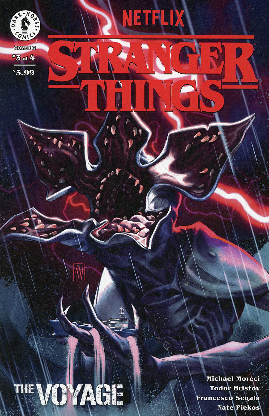 Stranger Things The Voyage #3 Cover C Variant Keyla Valerio Cover