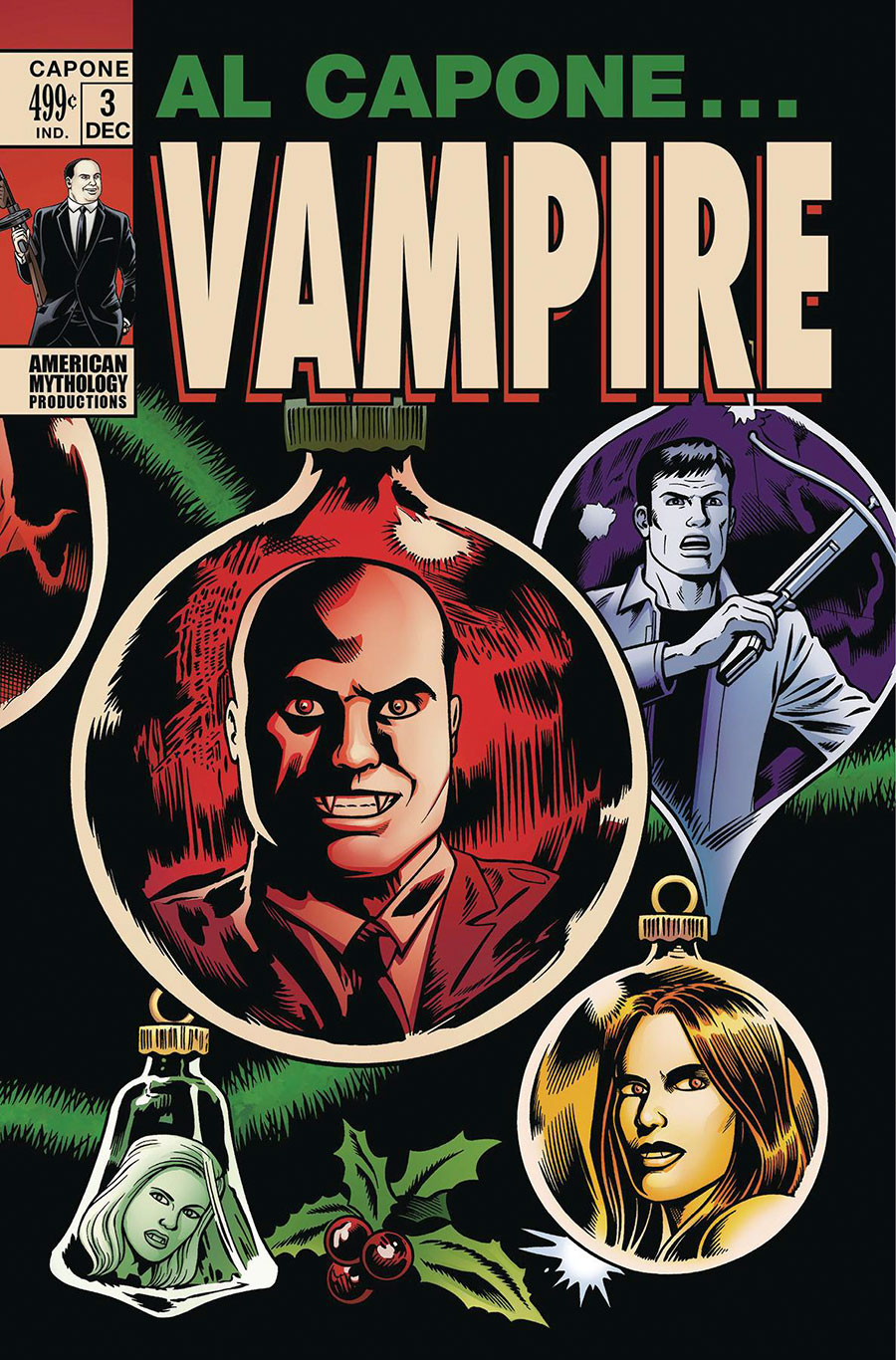 Al Capone Vampire #3 Cover B Variant Bendon Fraim & Brian Fraim Homage Cover