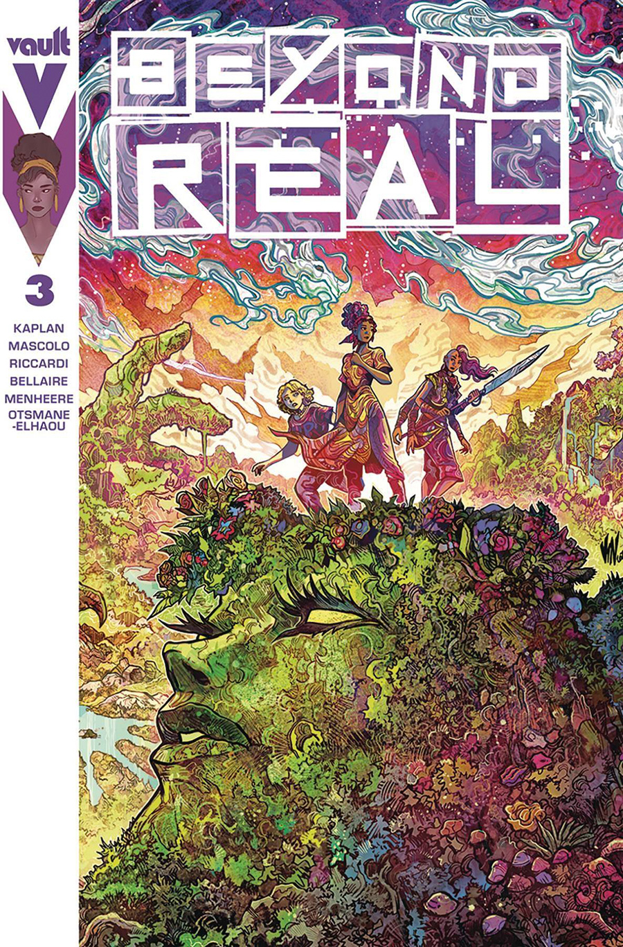 Beyond Real #3 Cover B Variant Vincenzo Riccardi Premium Cover