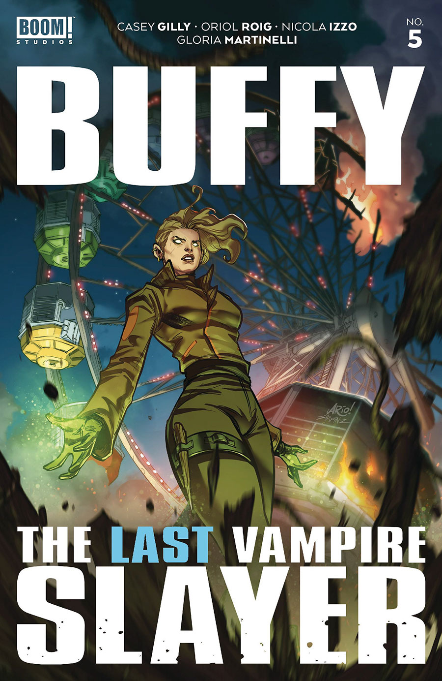 Buffy The Last Vampire Slayer Vol 2 #5 Cover A Regular Ario Anindito Cover