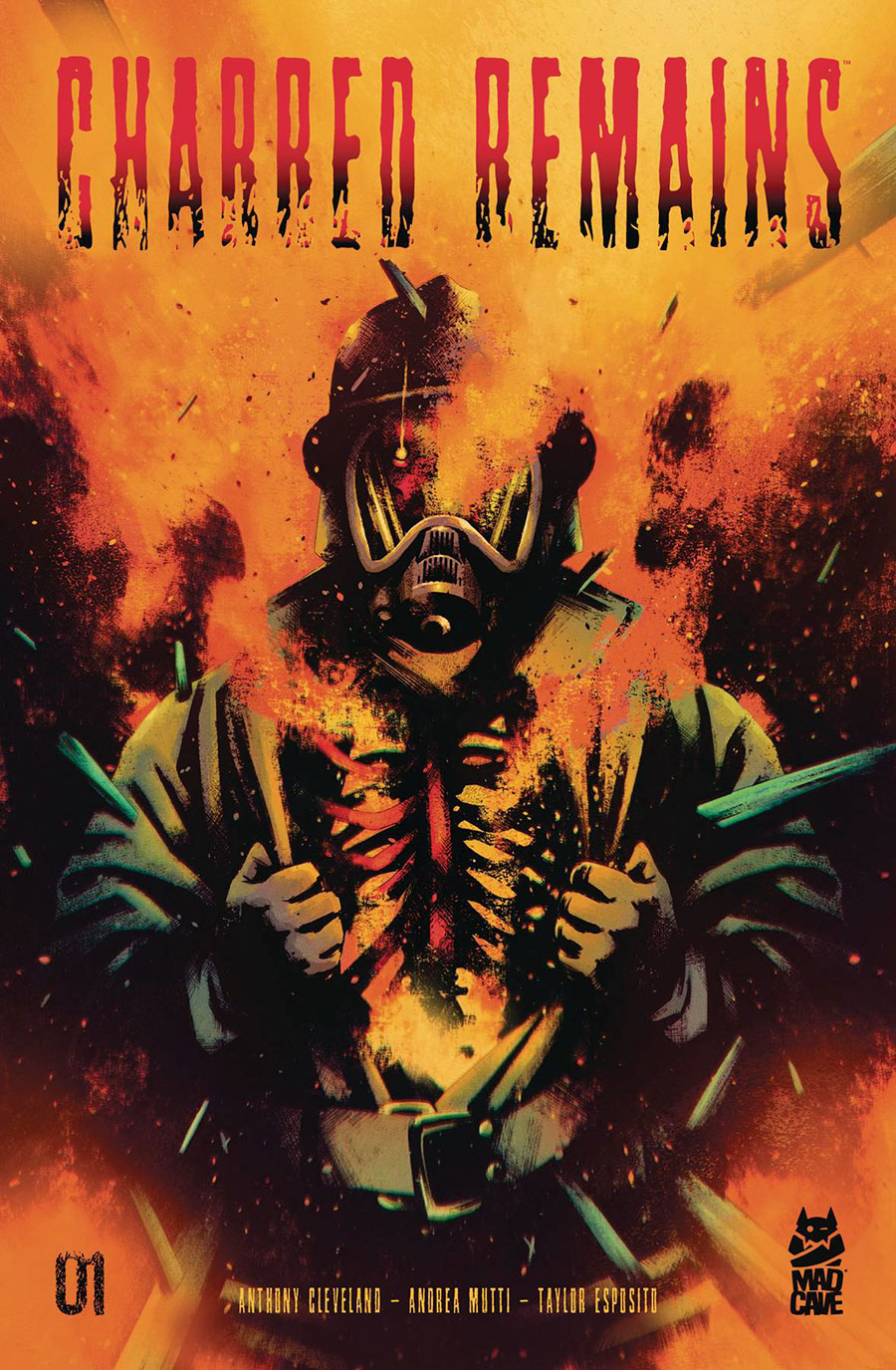 Charred Remains #1 Cover A Regular Maan House Cover