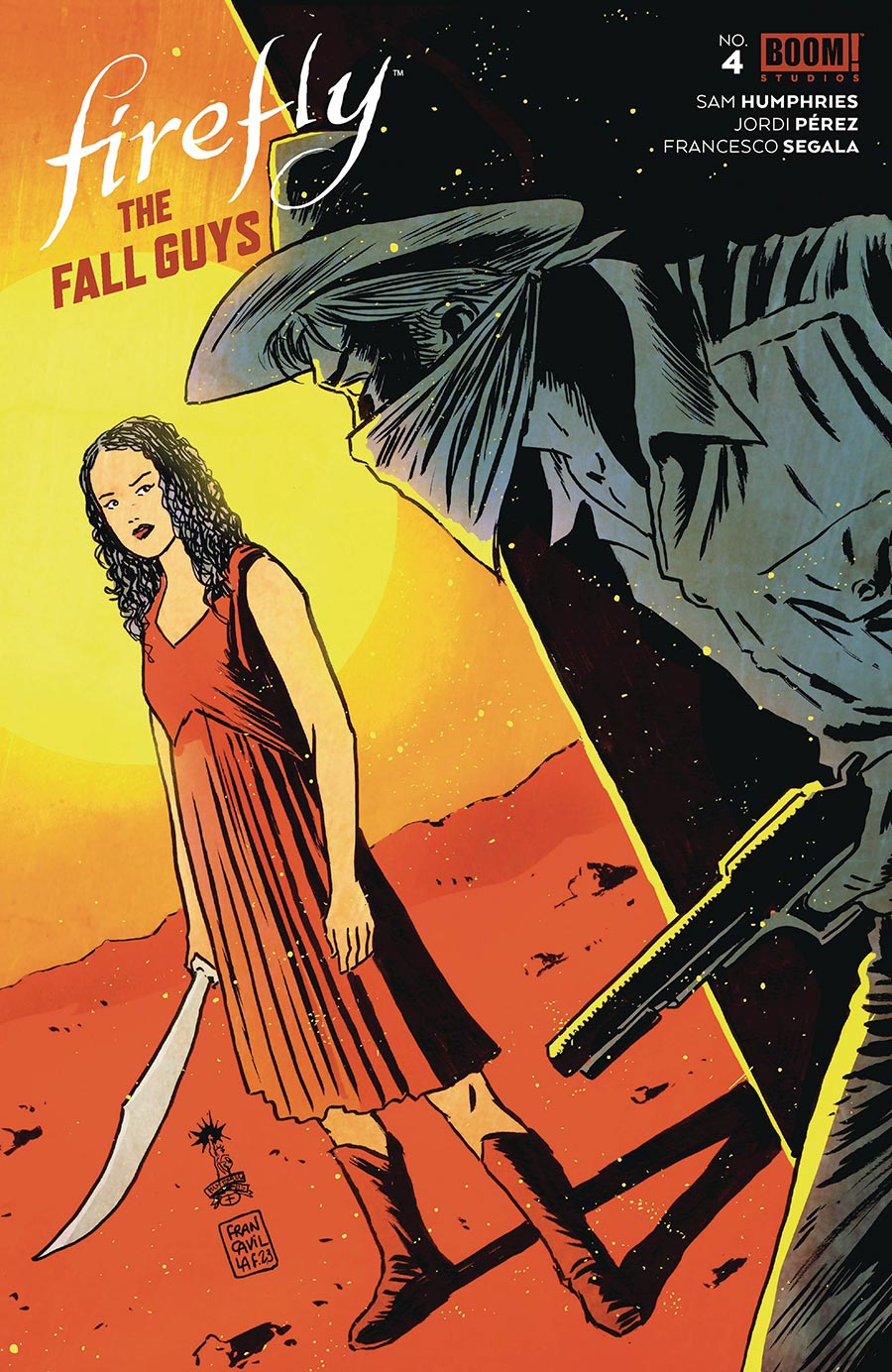 Firefly The Fall Guys #4 Cover A Regular Francesco Francavilla Cover