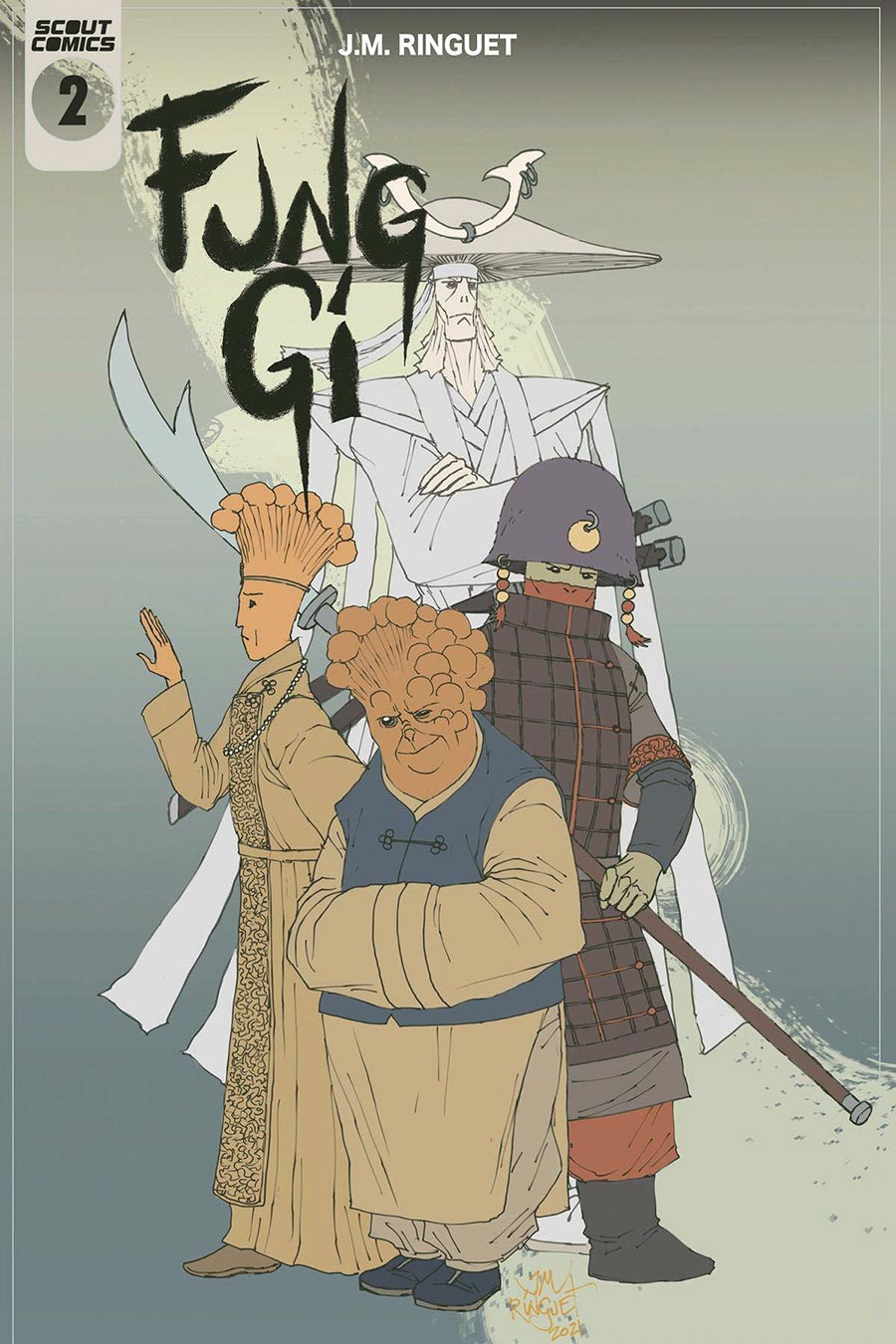 Fung Gi #2 Cover B Variant JM Ringuet Cover