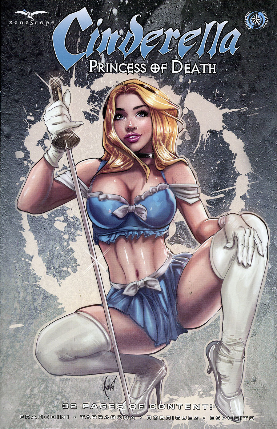 Grimm Fairy Tales Presents Cinderella Princess Of Death #1 (One Shot) Cover C Cedric Poulat