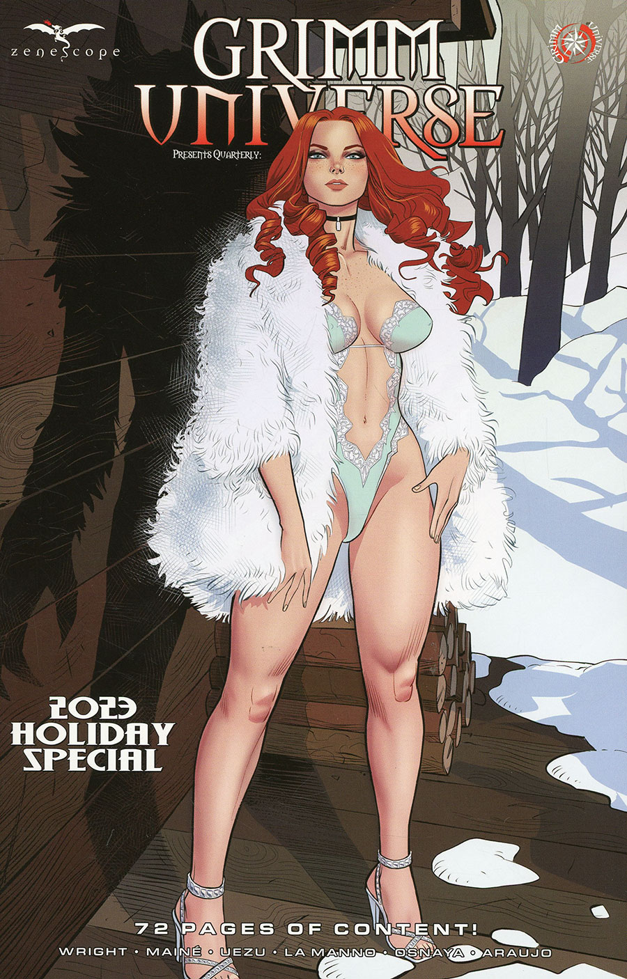 Grimm Fairy Tales Presents Grimm Universe Quarterly #11 2023 Holiday Special Cover B Richard Ortiz