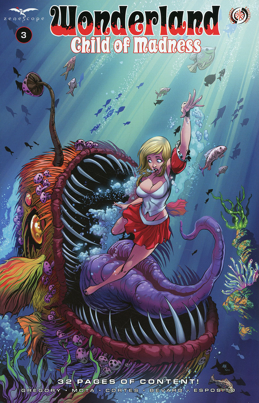 Grimm Fairy Tales Presents Wonderland Child Of Madness #3 Cover B Allan Otero
