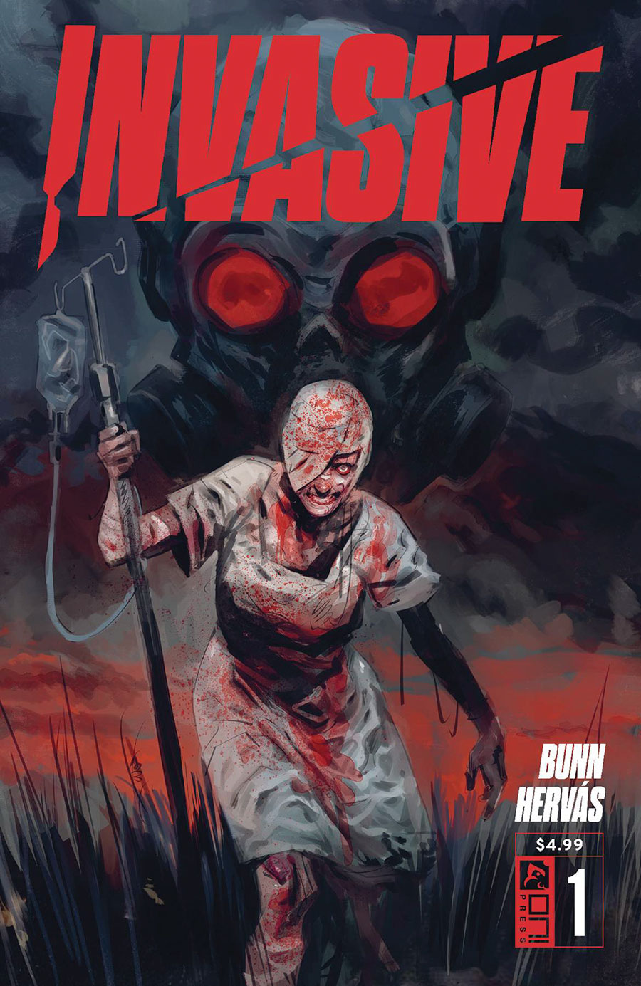Invasive #1 Cover A Regular Jesus Hervas Cover