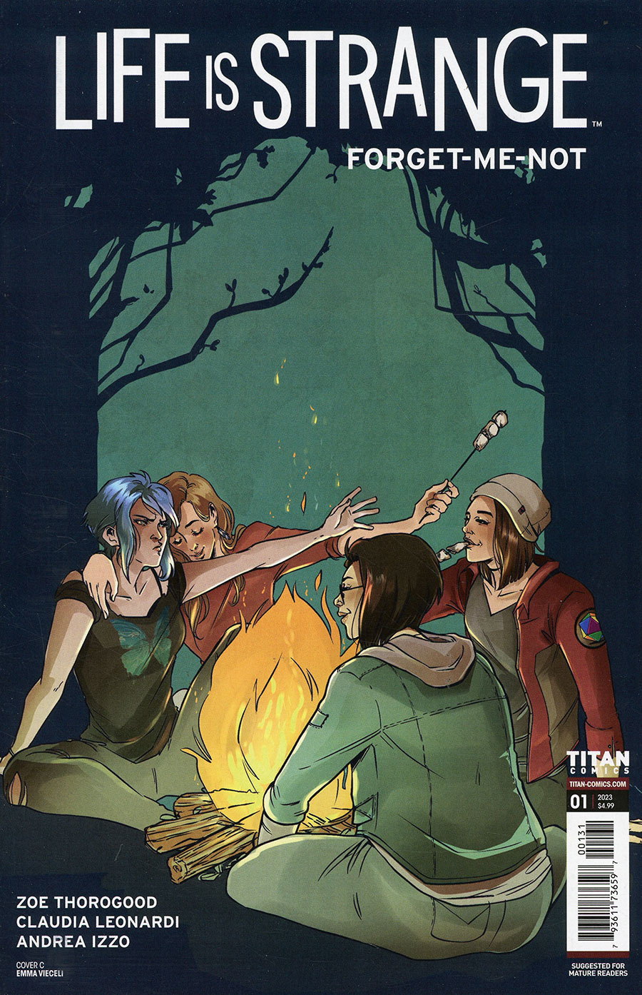 Life Is Strange Forget-Me-Not #1 Cover C Variant Emma Vieceli Cover