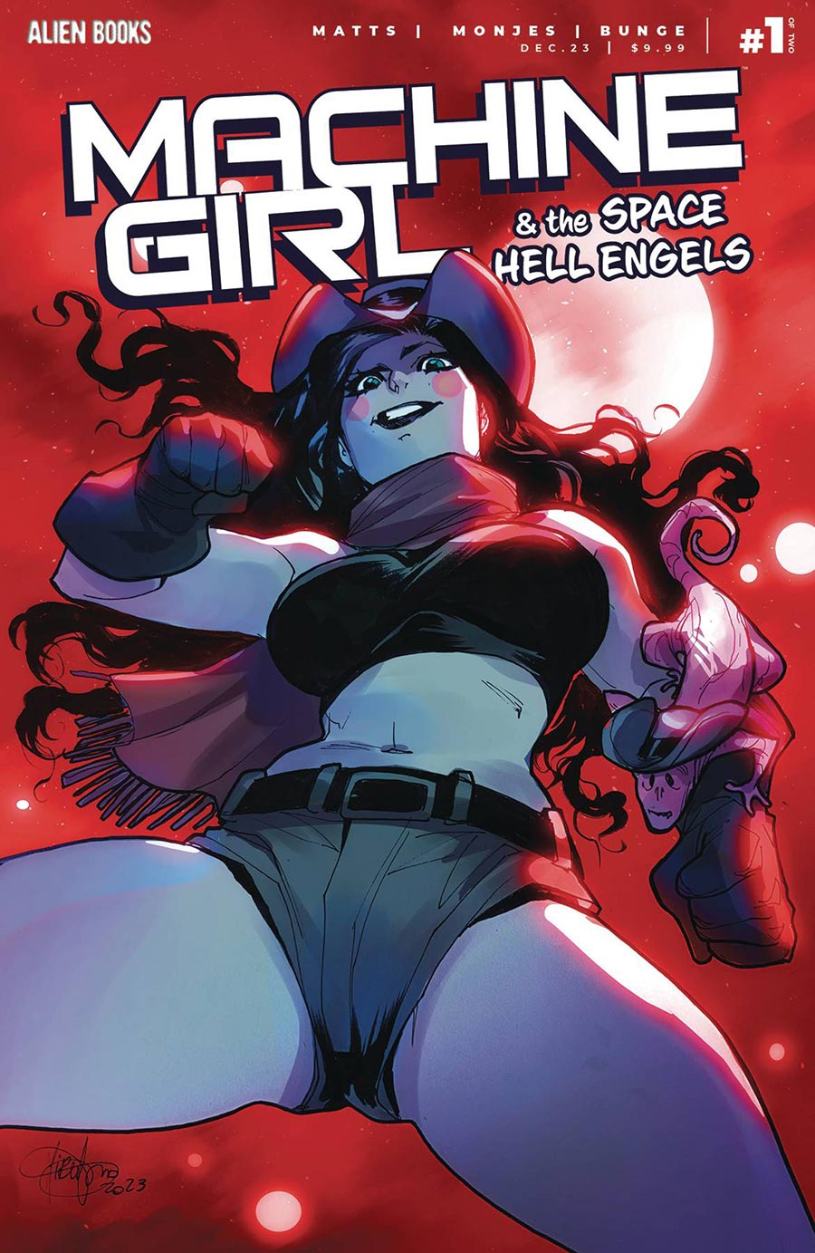 Machine Girl And The Space Hell Engels #1 Cover A Regular Mirka Andolfo Cover
