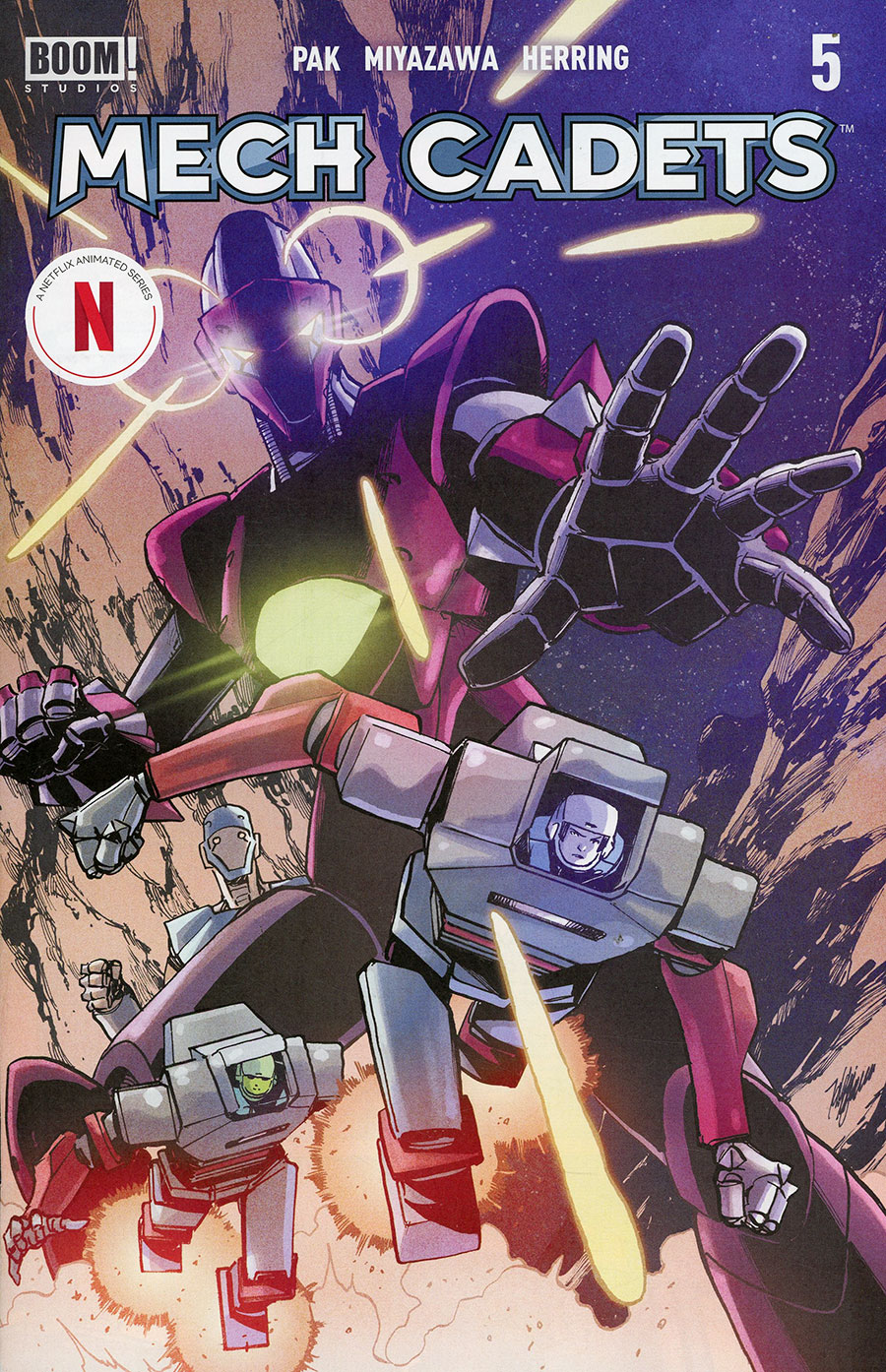 Mech Cadets #5 Cover A Regular Takeshi Miyazawa & Ian Herring Cover