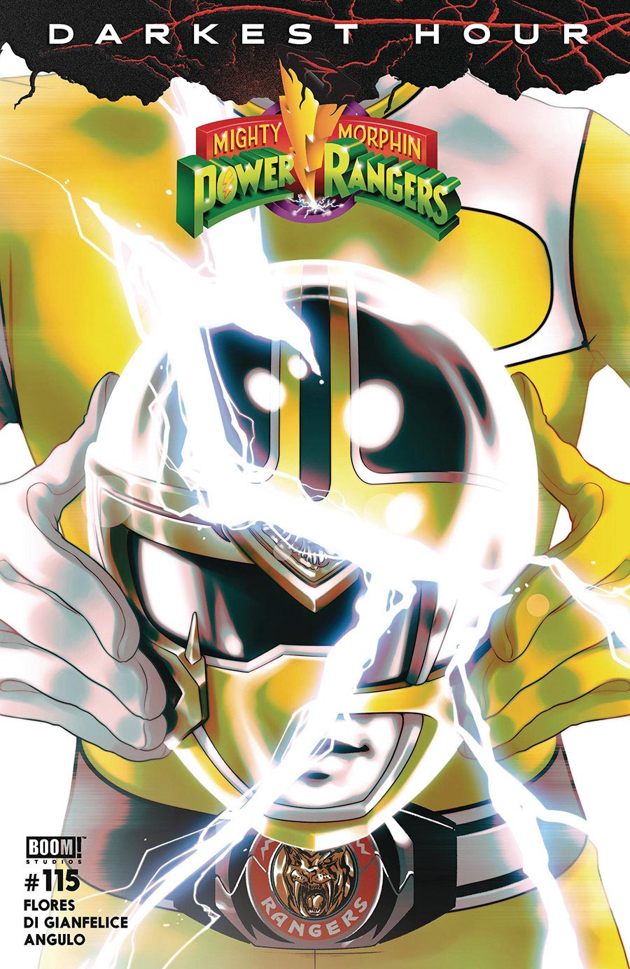 Mighty Morphin Power Rangers (BOOM Studios) #115 Cover C Variant Goni Montes Helmet Cover