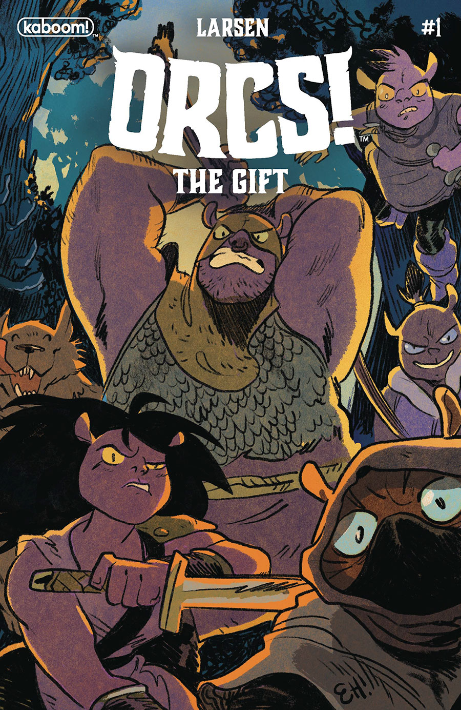 Orcs The Gift #1 Cover B Variant Erica Henderson Cover