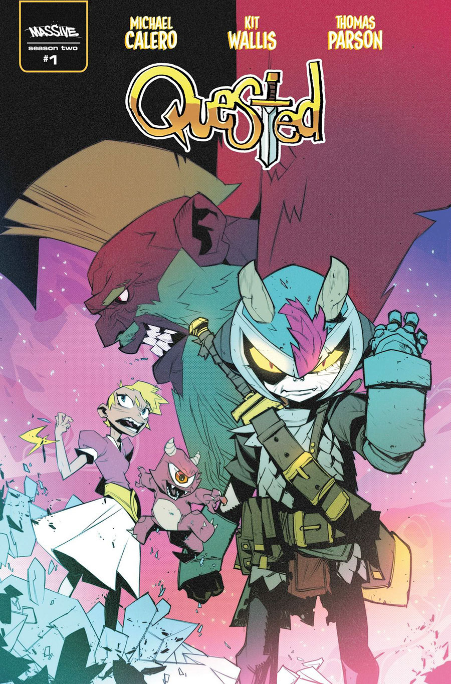 Quested Season 2 #1 Cover A Regular Kim Jacinto Cover