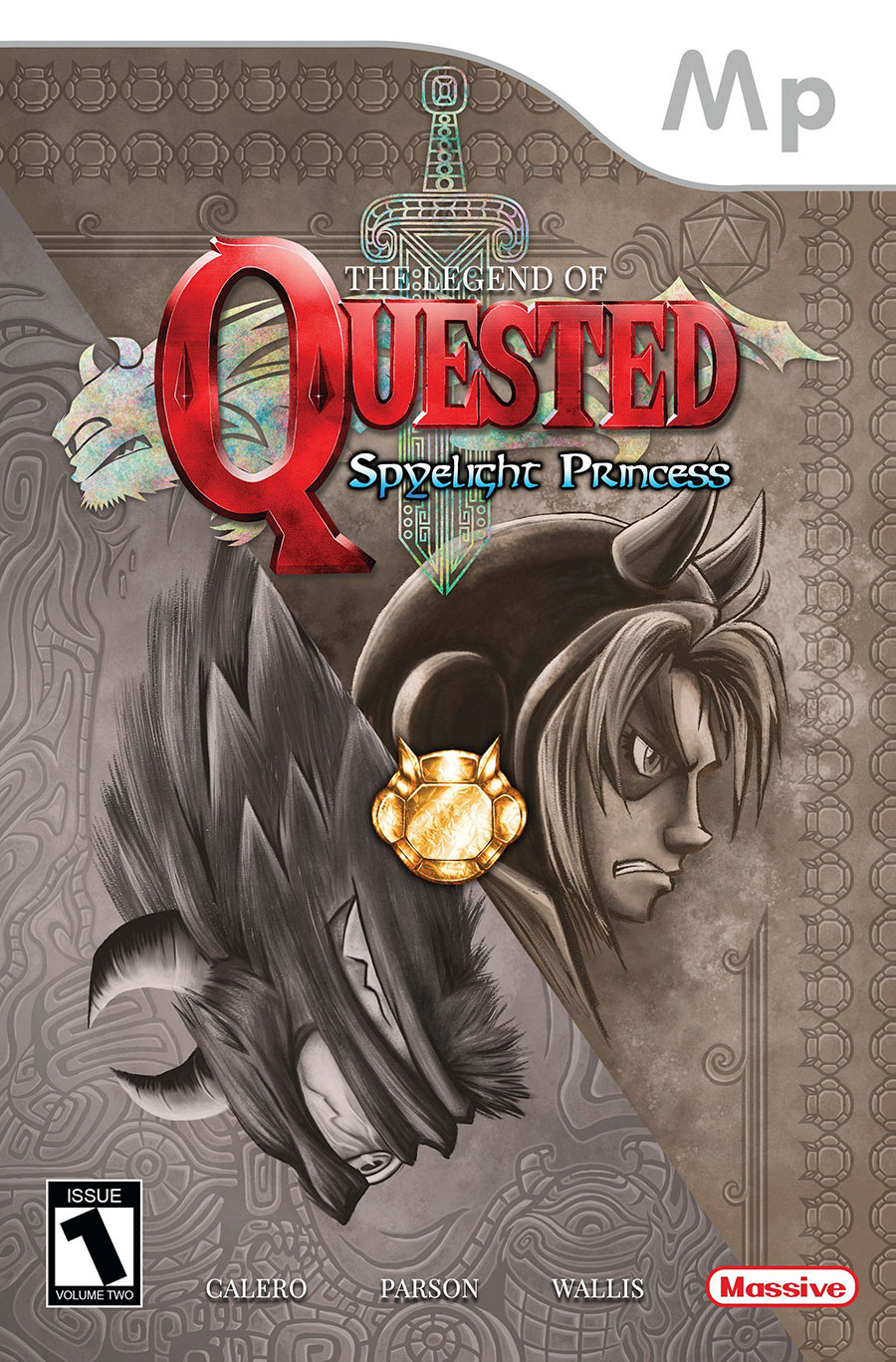 Quested Season 2 #1 Cover C Variant Trevor Richardson Video Game Homage Cover