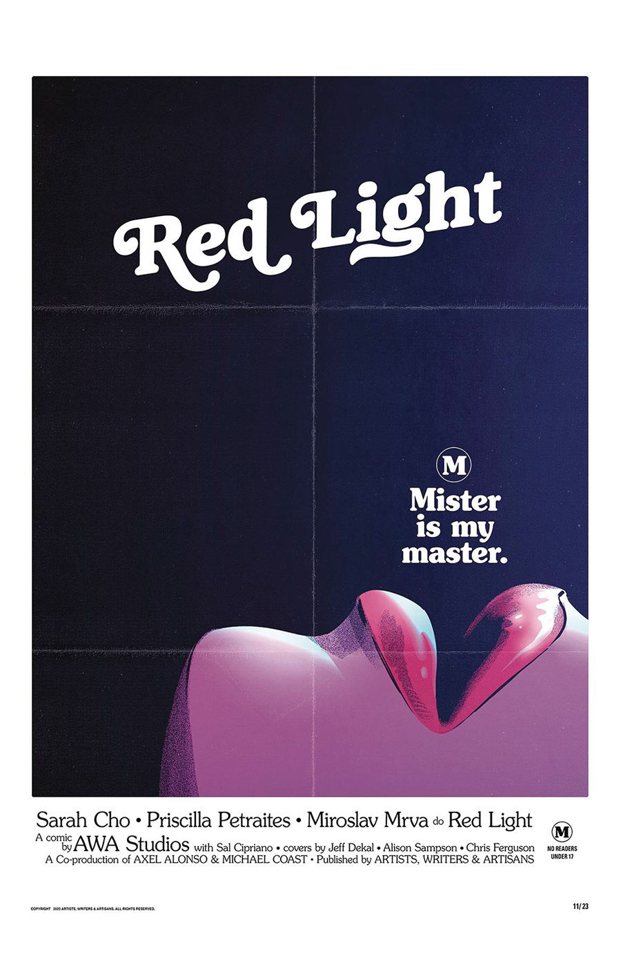 Red Light #2 Cover C Variant Chris Ferguson & Priscilla Petraites Erotic Film Homage Cover